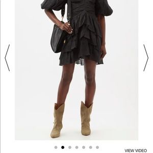 Isabel Marant Dernee boot taupe suede